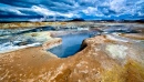 Mudpots at Hvrerir, Iceland