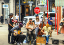 Un groupe de jazz non identifié, Nouvelle-Orléans