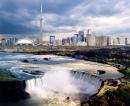 Ontario Skyline and Niagara Falls
