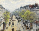 Boulevard Montmartre on a Spring Morning