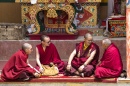 Buddhist Monks, Lamayuru Gompa, India