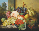 Still Life with Fruits and Bird's Nest