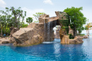 Tropical Resort Waterfall