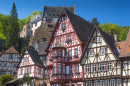 Half Timbered Houses in Miltenberg, Germany