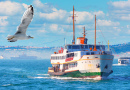 Passenger Ferry Boat in Bosphorus