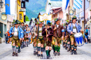 Parade in Garmisch-Partenkirchen, Bavaria