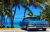 Amerikanischer blauer Buick Oldtimer